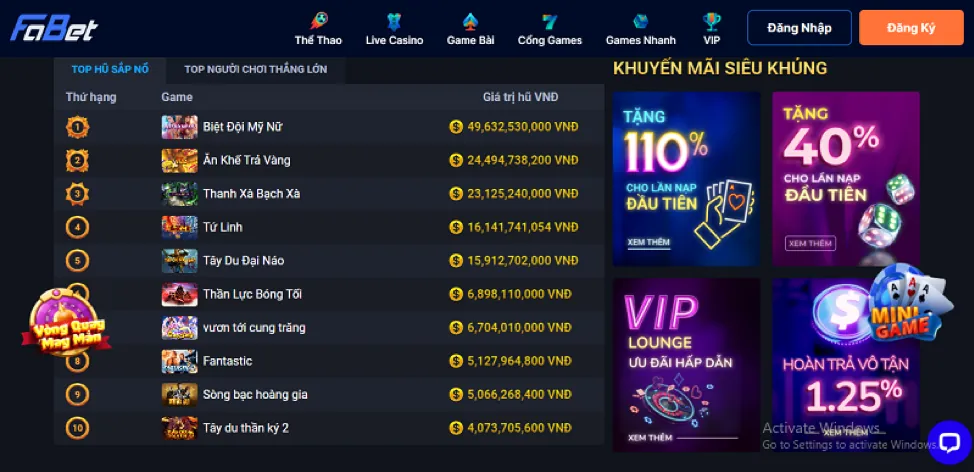 Đăng Nhập và Quản Lý Tài Khoản choang app
